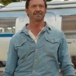 The Sheep Detectives Hugh Jackman Blue Shirt
